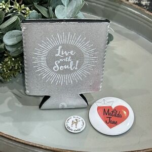 Matilda Jane Clothing Company Set Of Clothing Pins And Can Coozy‎
